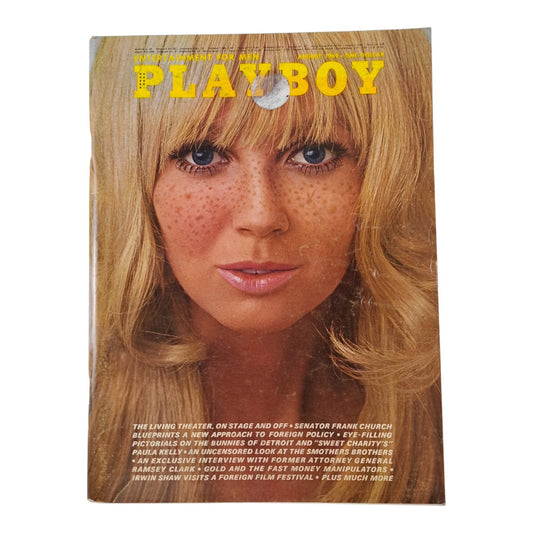 PLAYBOY Magazine August 1969 Penny James / Debbie Hooper