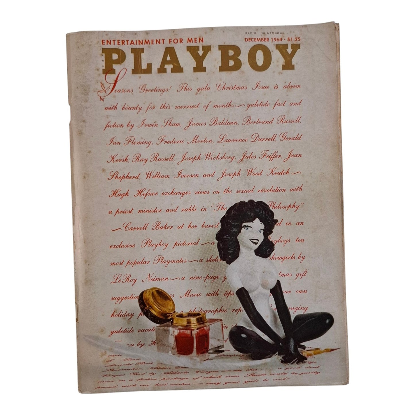Playboy Magazine December 1964 Femlin / Jo Collins NO C/F