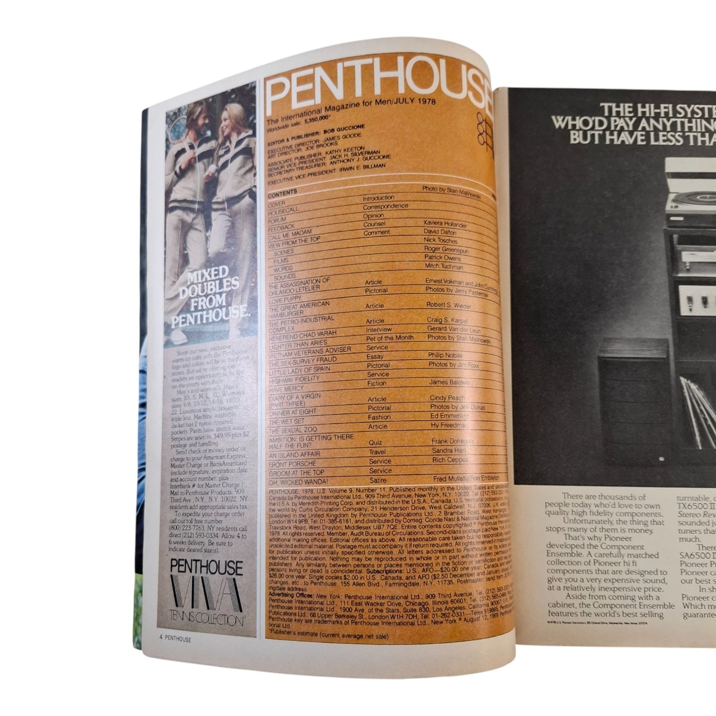 Penthouse Vintage Men’s Magazine July 1978 - Barbara Ann
