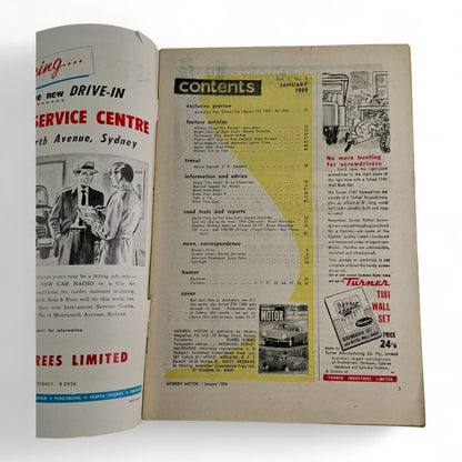 Modern Motor Magazine January 1959 Ascort TSV 1300
