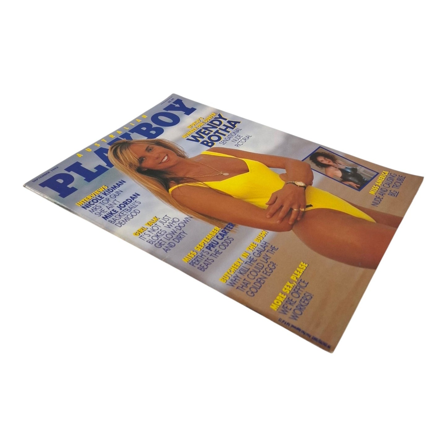 Australian Playboy Magazine September 1992 Wendy Botha / Elizabeth Gracen