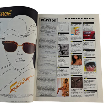 Australian Playboy Magazine November 1988 Natalie Uher / Nora Wenck RARE