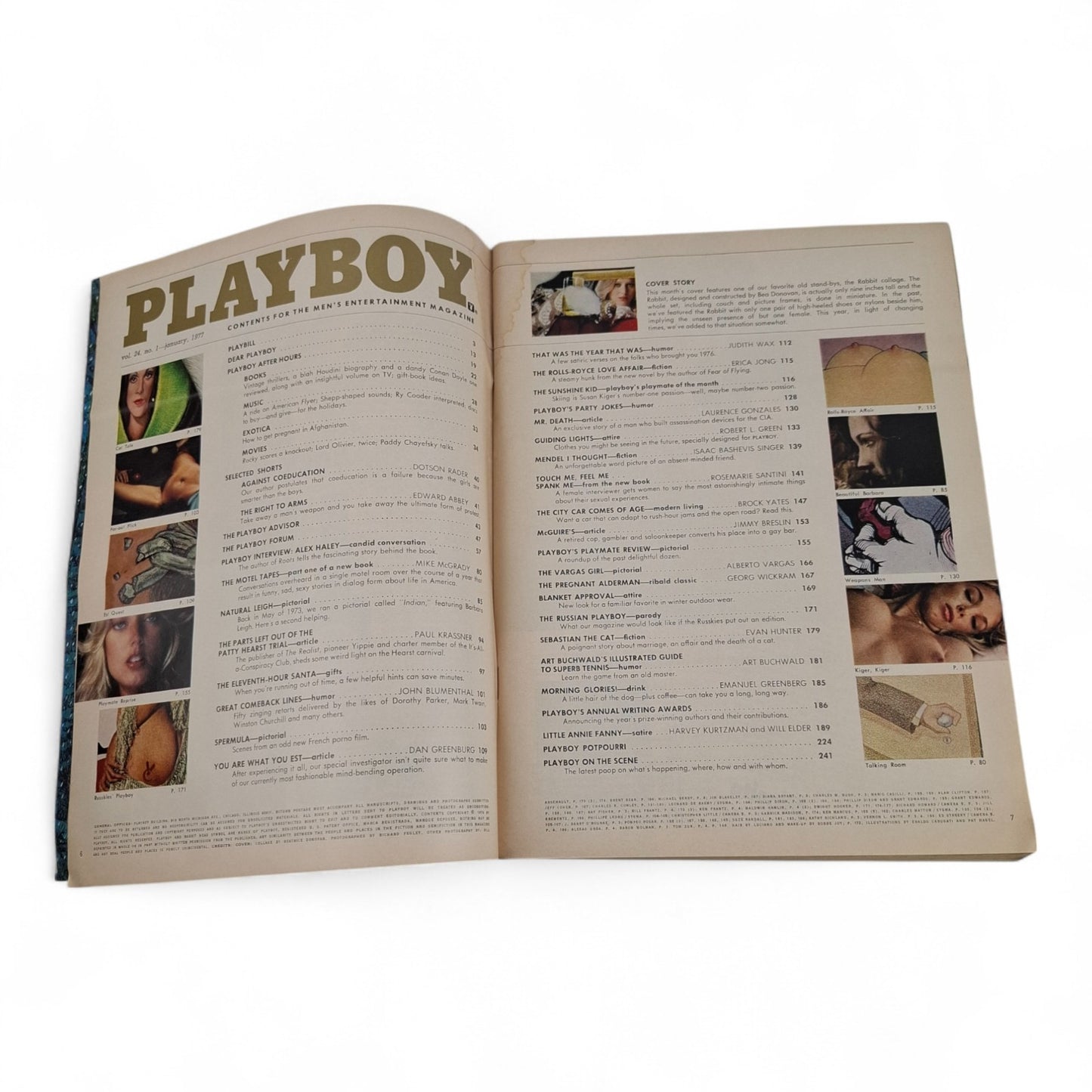 PLAYBOY Magazine January 1977 Susan Lynn Kiger Complete