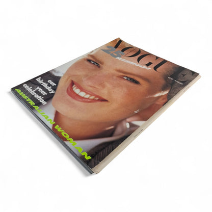 Vogue Australia August 1984 Magazine Australian Woman 25 Rising Our Birthday