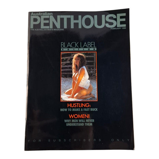 Australian Penthouse Magazine February 1990 Samantha / Felicity