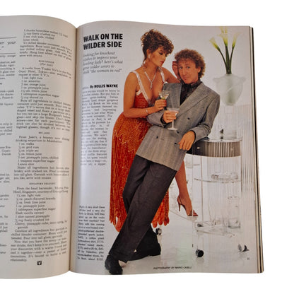 PLAYBOY MAGAZINE August 1984  Terry Moore / Suzi Schott