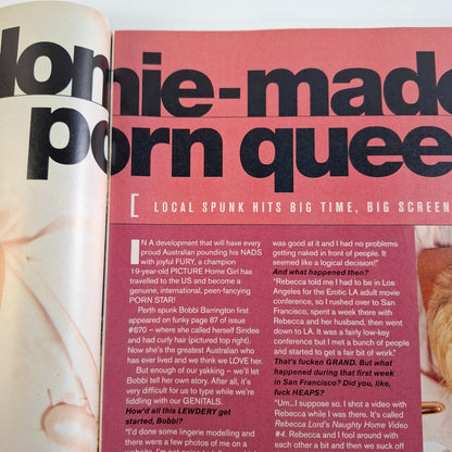 The Picture Magazine #691 December 2001 Bobbi Barrington