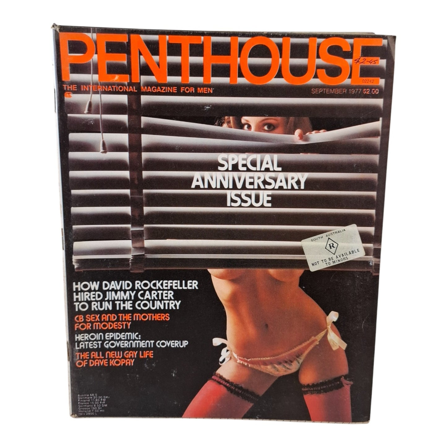 PENTHOUSE U.S Magazine September 1977 Pat Pardini / Lucia St. Angelo