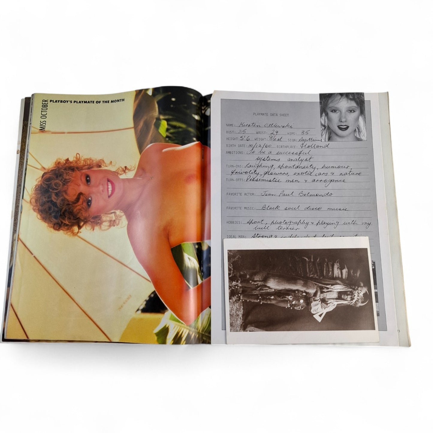 Australian Playboy Magazine October 1984 Anne Carlisle Kirsten Ottlewski