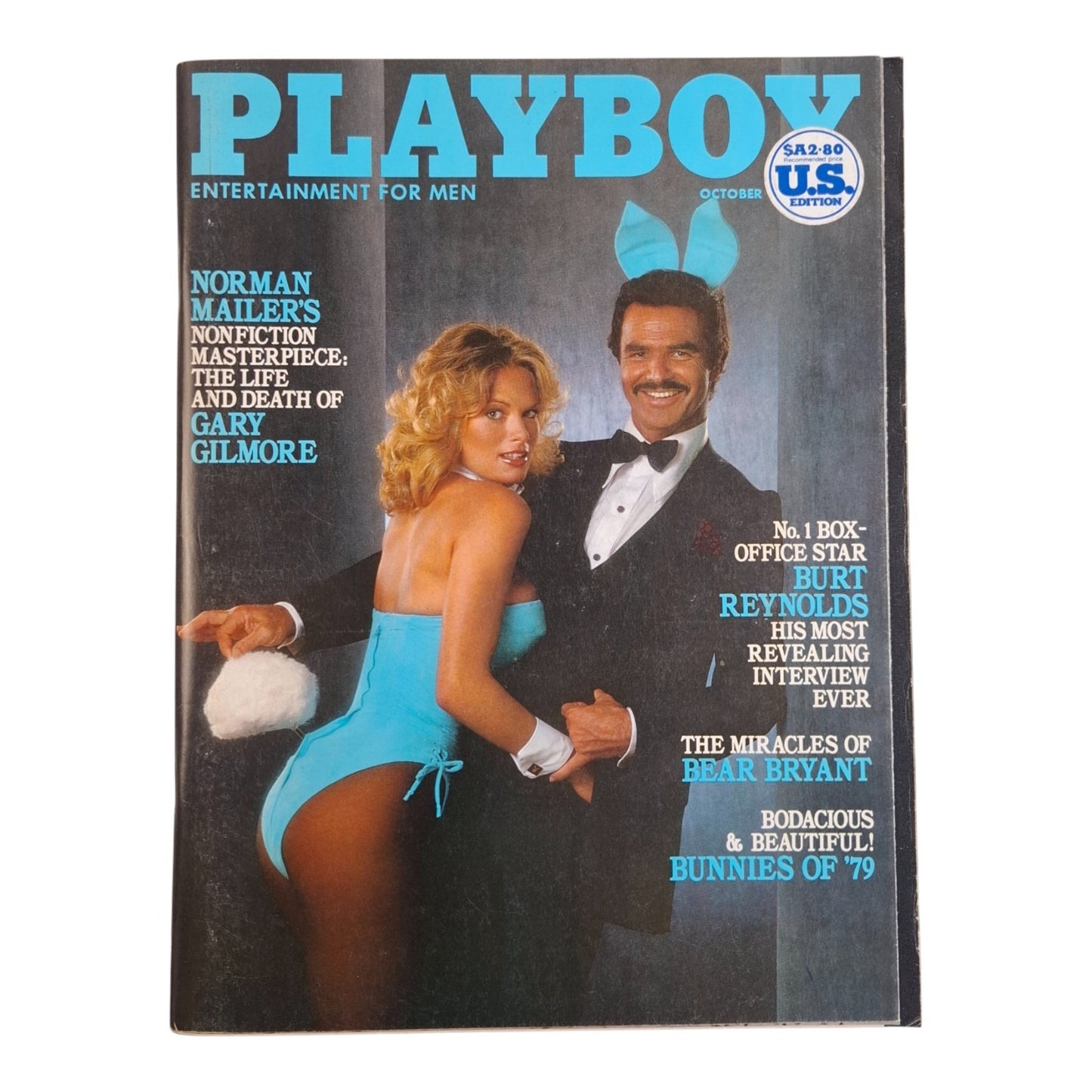 PLAYBOY Magazine October 1979 Burt Reynolds / Ursula Buchfellner RARE