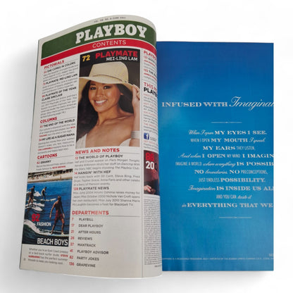 Playboy Magazine June 2011 Lizzy Jagger COMPLETE