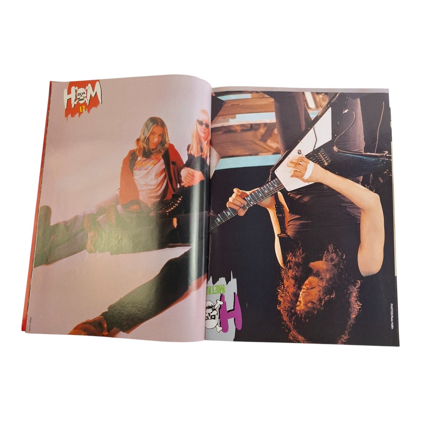 Hot Metal #54 Music Magazine July 1994 Bon Scott / Pearl Jam / Allegiance