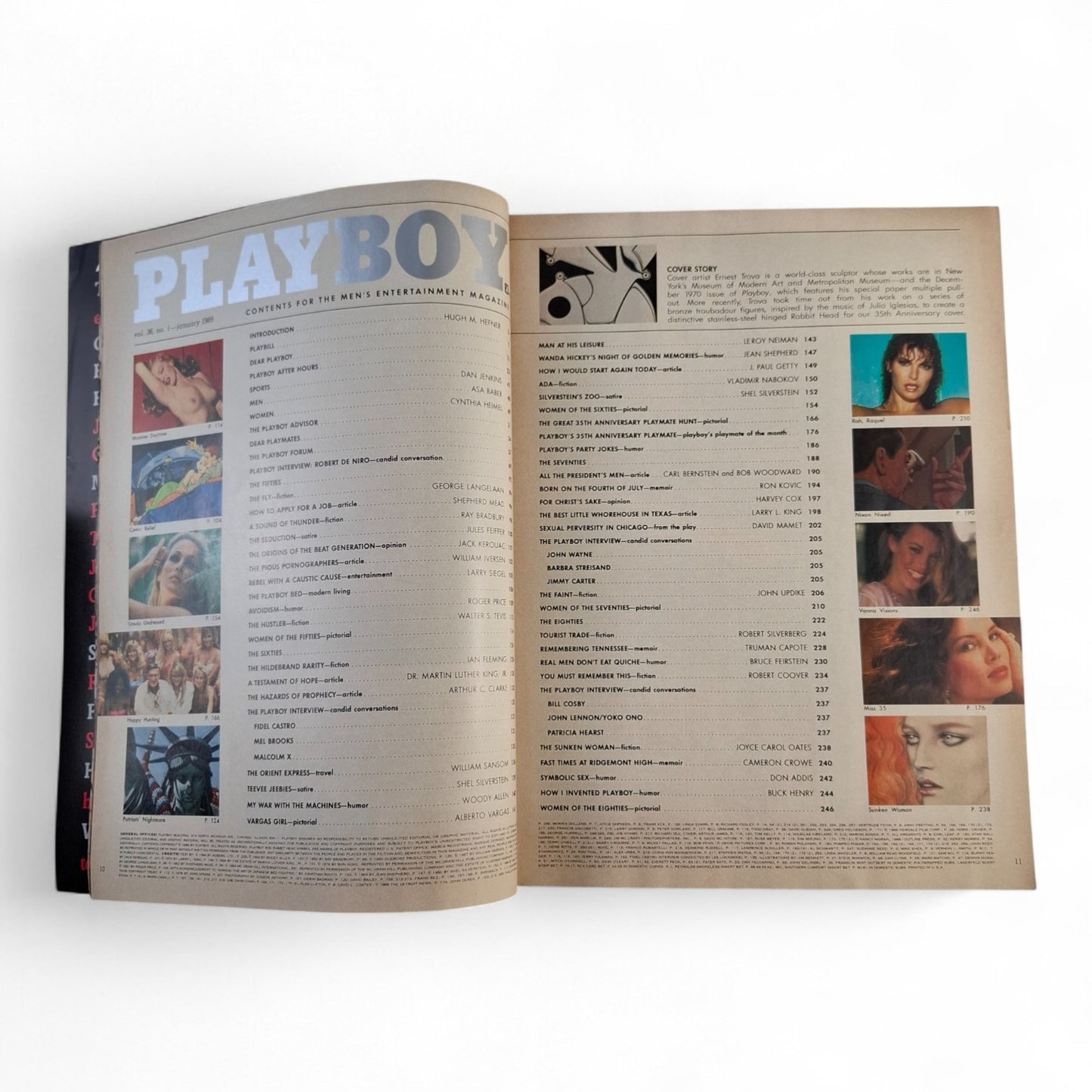 PLAYBOY Magazine January 1989 Fawna MacLaren