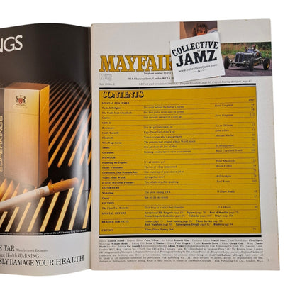 Mayfair Magazine Vol. 19 No. 2 February 1984 Rosemary Richards / Linda Lusardi