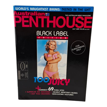 AUSTRALIAN PENTHOUSE Men's Magazine July 2005 Peach