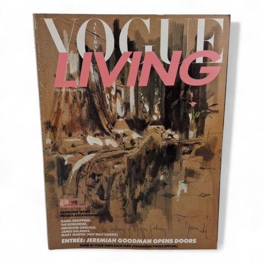 Vintage Vogue Living Australia Magazine - No.4 August 1983