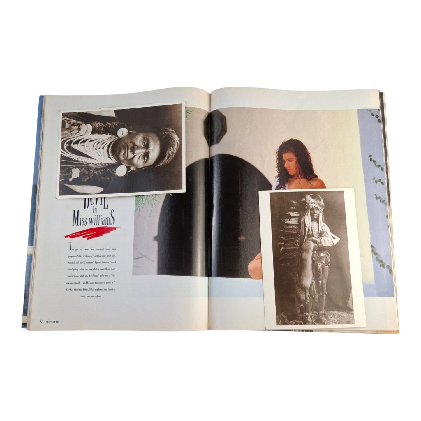 Australian Penthouse Magazine - Black September 1989 Nikki Willaims