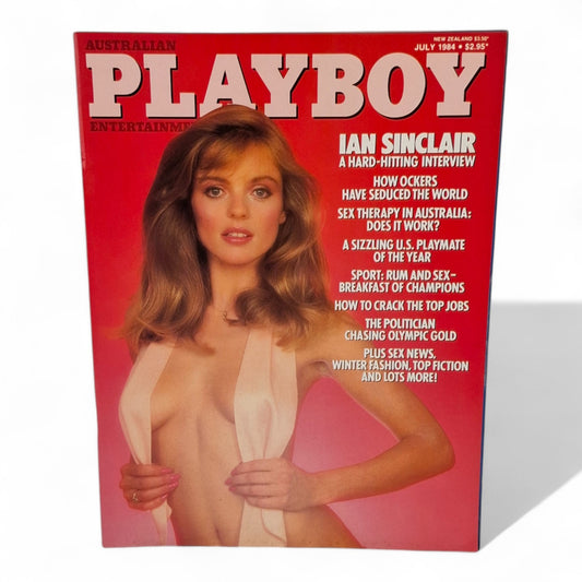 Australian Playboy Magazine - July 1984 - Lucy Gill - Tricia Lange