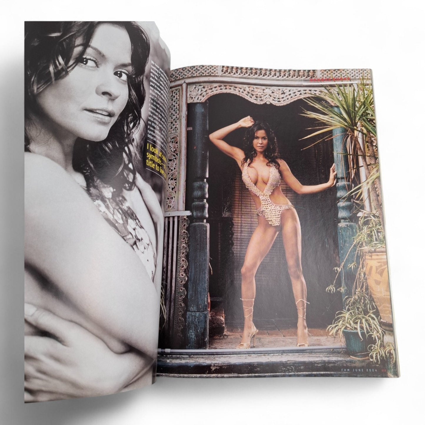 FHM Magazine U.S June 2004 - Brooke Burke