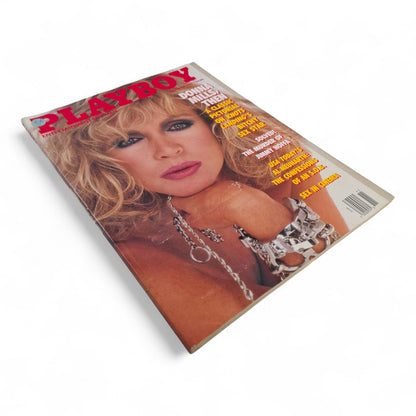 PLAYBOY MAGAZINE December 1989 Donna Mills Renee Tenison