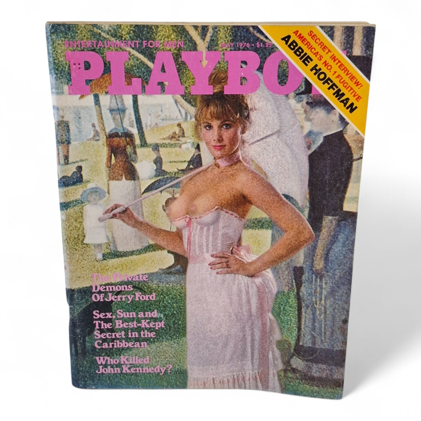 PLAYBOY Magazine US May 1976 - with Patricia Margot McClain Abbie Hoffman