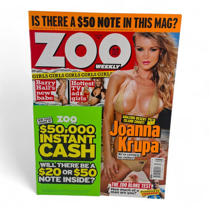 ZOO Weekly Magazine Australia #174 June 2007 Joanna Krupa