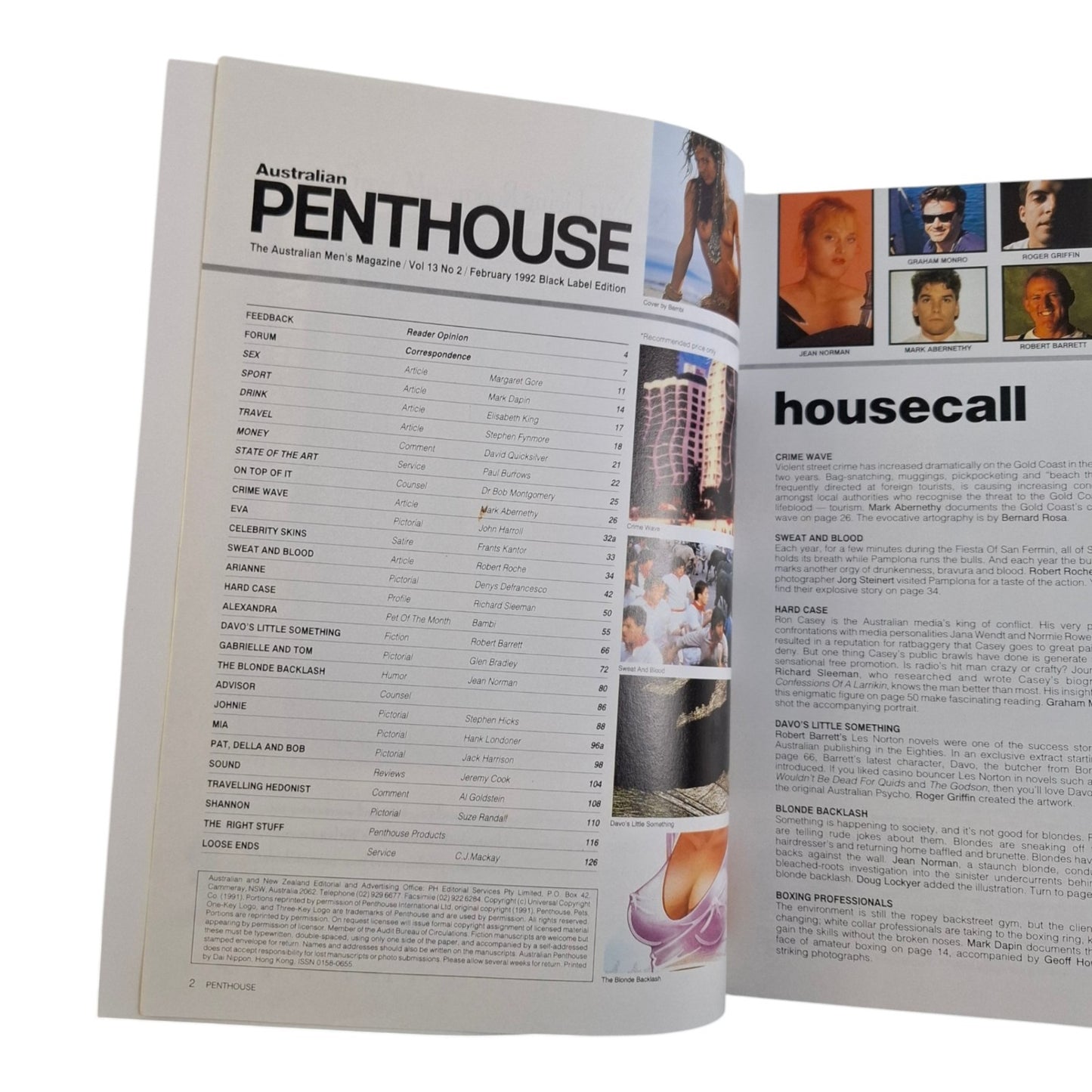 Australian Penthouse February 1992 Alexandra Mead