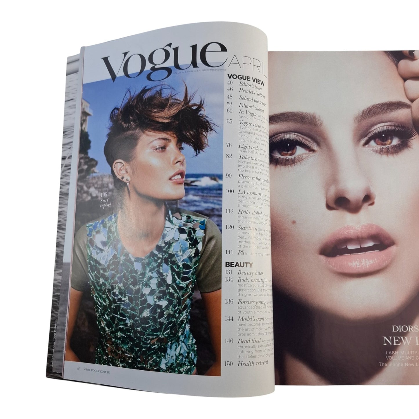 Vogue Australia Magazine April 2012 Julia Frauche Kate Winslet