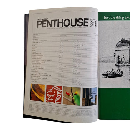 AUSTRALIAN PENTHOUSE Magazine October 1985 Virginia Kelly