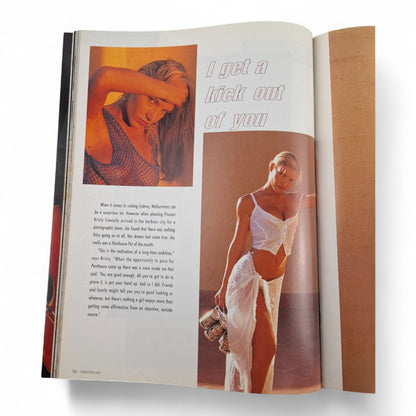 Australian Penthouse Magazine - Black Label August 1996 Kristy Connolly