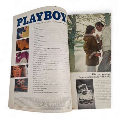 Playboy Magazine February 1976  Jill DeVries COMPLETE