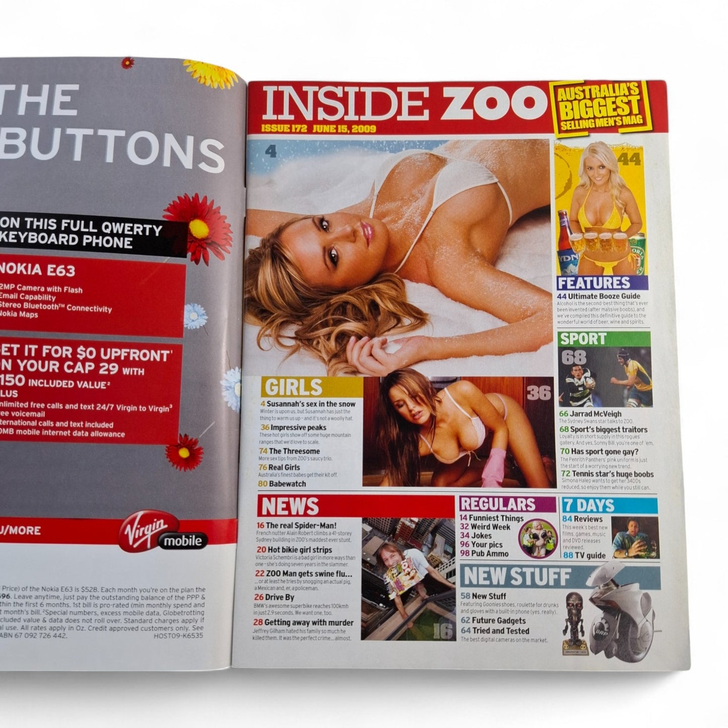 ZOO Weekly Magazine Australia #172 June 2009 Susannah