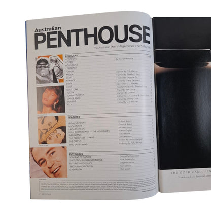 AUSTRALIAN PENTHOUSE Magazine May 1988 Geraldine Hart