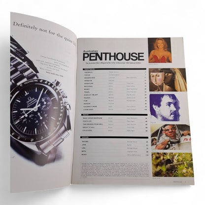 AUSTRALIAN PENTHOUSE December 1993 Vol. 14 No. 12 Men's Magazine Jane Chambeyron