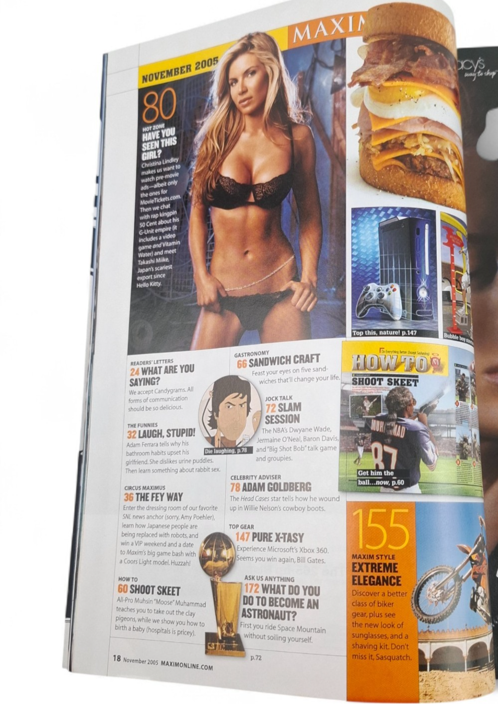 Maxim Magazine December 2005 Nicollette Sheridan