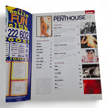 Australian Penthouse Magazine - Black Label January 2003 Lucy