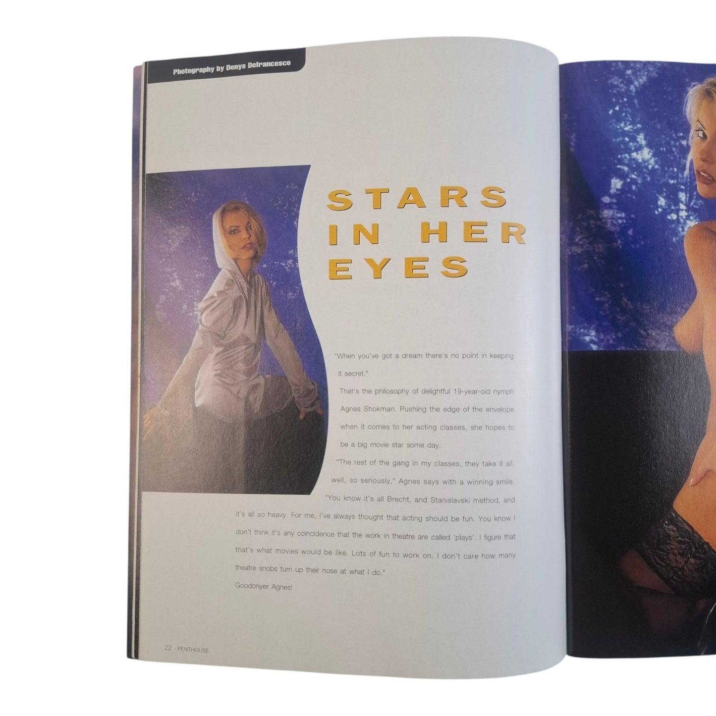Australian Penthouse Magazine June 1996 Lenka / Agnes Shokman