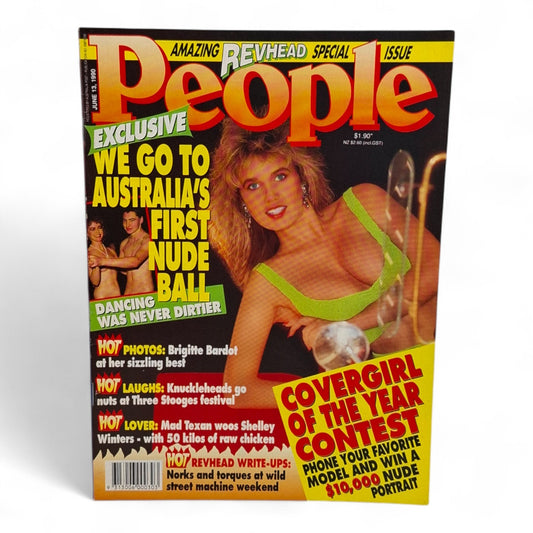 Australian People Magazine June 13th 1990 Barbara-Anne Cliff