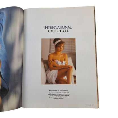 AUSTRALIAN PENTHOUSE Magazine March 1992 Catherine / Brittany