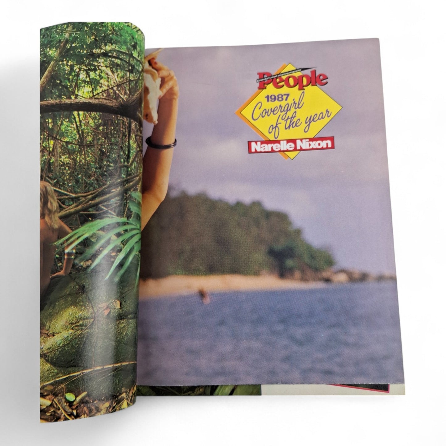 People Magazine With PIX Australia June 8th 1987 Narelle Nixon