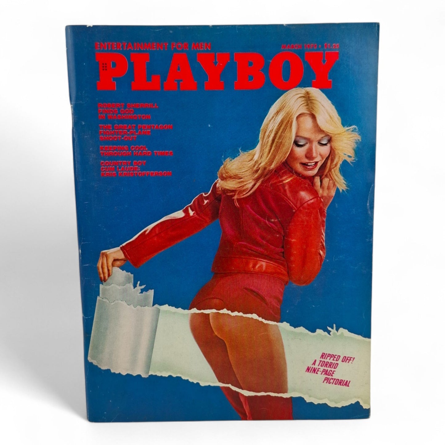 Playboy Magazine March 1975 Eva Maria COMPLETE