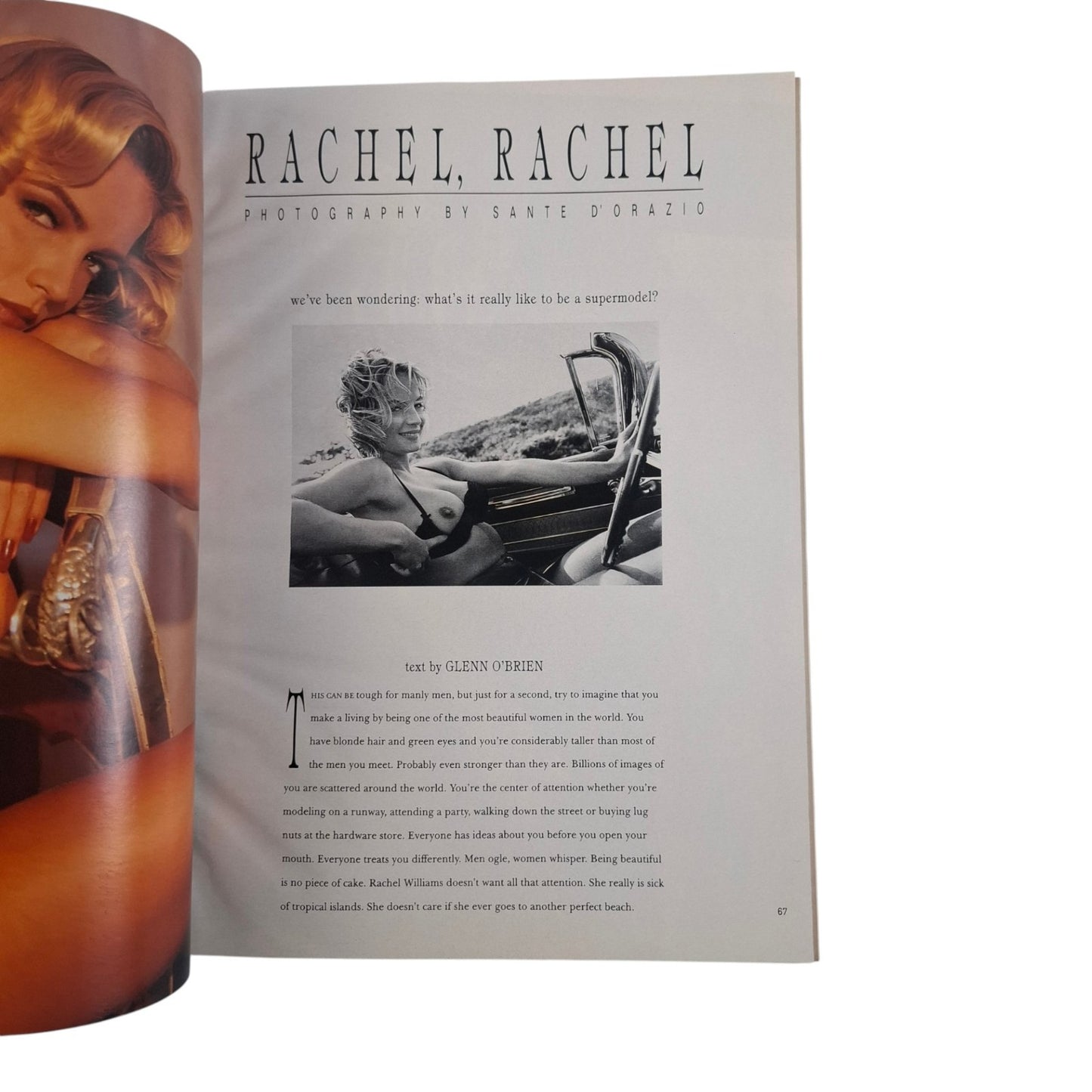 Playboy Magazine February 1992 Rachel Williams / Tanya Beyer