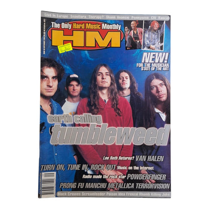 HM Hard Music Magazine #90 September 1996 Tumbleweed / Powderfinger / Metallica