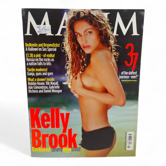 MAXIM Magazine November 2001 Kelly Brook U.K