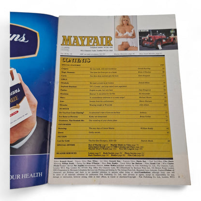 Mayfair Magazine Vol. 20 No. 10 October 1985 Playboy