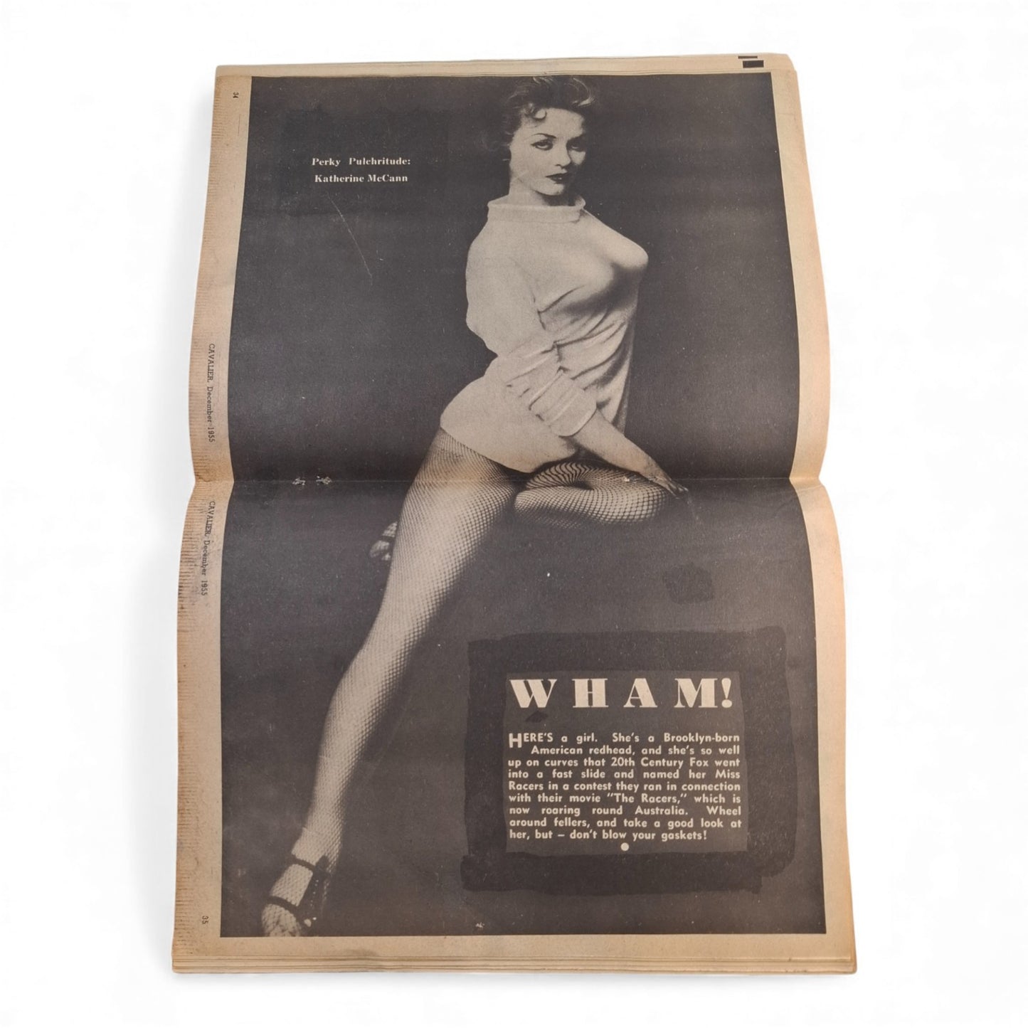 Cavalier Magazine Australia For Men December 1955 Vol. 3 No. 3