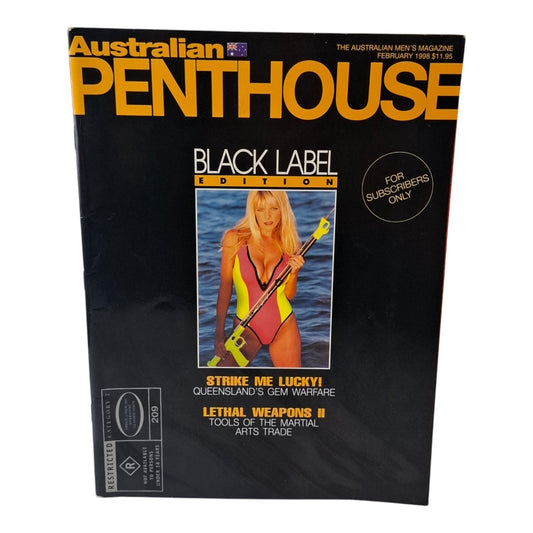 Australian Penthouse Magazine -  February 1998 Monique Mason