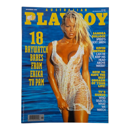 Australian Playboy Magazine November 1995 Pamela Anderson / Danelle Folta