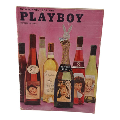 Playboy Magazine October 1958 Mara Corday & Pat Sheehan