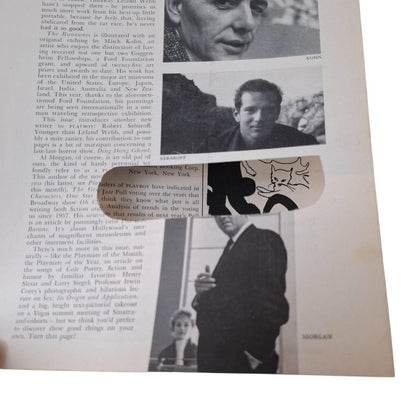 PLAYBOY Magazine June 1960 Joni Mattis (PAGES MISSING)